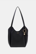 Load image into Gallery viewer, Guess Melody Bucket Bag in Black
