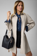 Load image into Gallery viewer, Guess Melody Bucket Bag in Black
