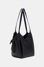 Load image into Gallery viewer, Guess Melody Bucket Bag in Black
