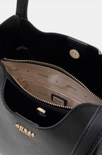 Load image into Gallery viewer, Guess Melody Bucket Bag in Black
