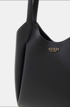 Load image into Gallery viewer, Guess Melody Bucket Bag in Black
