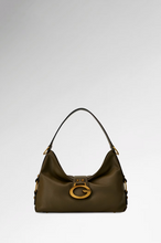 Load image into Gallery viewer, Guess Camden medium shoulder bag in Olive
