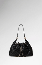 Load image into Gallery viewer, Guess Juliet quilted hobo bag in Black
