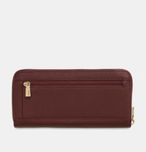 Load image into Gallery viewer, Guess Laurel Maxi Wallet in Burgundy
