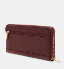 Load image into Gallery viewer, Guess Laurel Maxi Wallet in Burgundy
