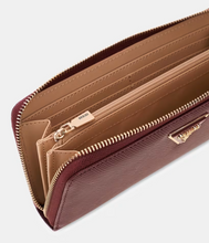 Load image into Gallery viewer, Guess Laurel Maxi Wallet in Burgundy

