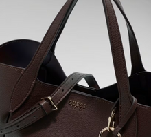 Load image into Gallery viewer, Guess Melody Satchel Bag in Brown
