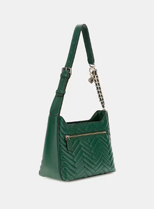 Guess Anning Quilted Shopper in Forest