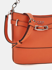 Guess Silvye Mini Bucket Bag in Orange