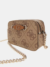 Load image into Gallery viewer, Guess Izzy 4G logo Bag in Latte
