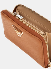 Load image into Gallery viewer, Guess Laurel Triangle Logo Wallet in Cognac
