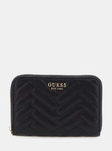 Load image into Gallery viewer, Guess Anning Quilted Wallet in Black
