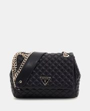 Load image into Gallery viewer, Guess Rianee Shoulder Bag in Black
