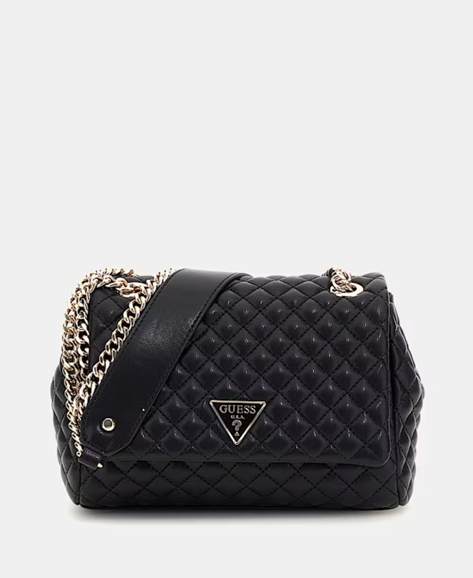 Guess Rianee Shoulder Bag in Black