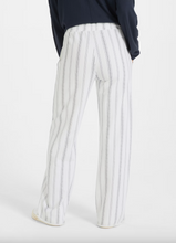 Load image into Gallery viewer, Juvia Sweatpants in White Stripe
