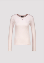 Load image into Gallery viewer, Monari Long-Sleeved Shirt with Jewellery Detail in Rosewater
