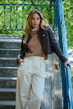 Load image into Gallery viewer, Oakwood Susan Leather Jacket in Chocolate
