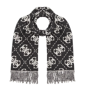 Guess Nolana Scarf in Black/White