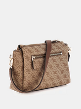 Load image into Gallery viewer, Guess Noelle 4G Logo Crossbody in Beige
