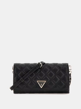 Load image into Gallery viewer, Guess Giully Quilted Mini Crossbody in Black
