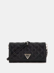 Guess Giully Quilted Mini Crossbody in Black