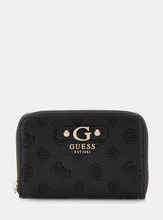 Load image into Gallery viewer, Guess Gerty 4G peony logo wallet in Black
