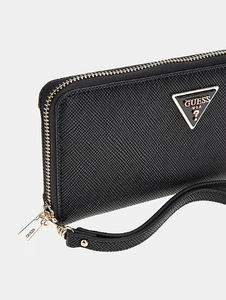 Guess Laurel Maxi Wallet in Black