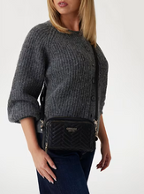 Load image into Gallery viewer, Guess Anning Quilted Mini Crossbody in Black
