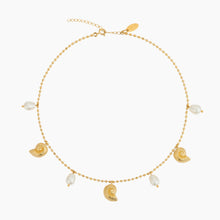 Load image into Gallery viewer, Caroline Svedbom Seadora Necklace in Gold/Pearl
