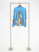 Load image into Gallery viewer, Herzen Blouse with a Ruffles in Deep Turquoise
