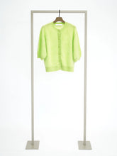 Load image into Gallery viewer, Herzen Short Sleeved Cardigan in a Cashmere Blend
