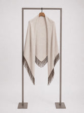 Load image into Gallery viewer, Herzen Triangle Scarf in Limestone
