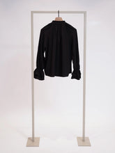 Load image into Gallery viewer, Herzen Tunic Puffer Sleeve Blouse in Black
