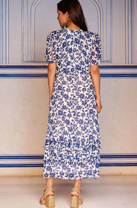 Aspiga Ellery Dress in Cream/Navy