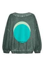 Load image into Gallery viewer, Liv Bergen Sky Circle Sweater in Deep Sky
