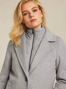 Beaumont Skylar Coat in Silver