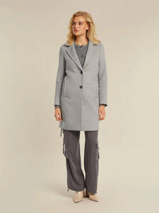 Beaumont Skylar Coat in Silver