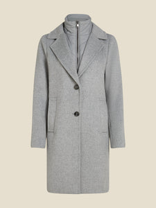 Beaumont Skylar Coat in Silver