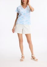 Load image into Gallery viewer, Leo &amp; Ugo T-Shirt in Blue/White
