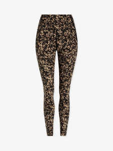 Varley Lets Go Running Legging Sand Speckle Leopard