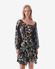 Load image into Gallery viewer, IRO Judithe Leopard-Print Mini Dress
