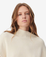 Load image into Gallery viewer, IRO Kenda Stand-Up Collar Sweater in Ecru
