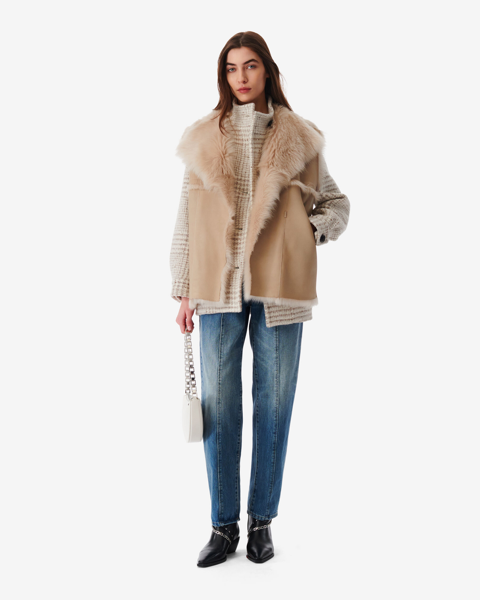 Iro 2025 shearling coat