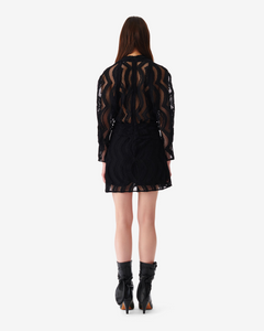 IRO Emsi Black Lace Dress