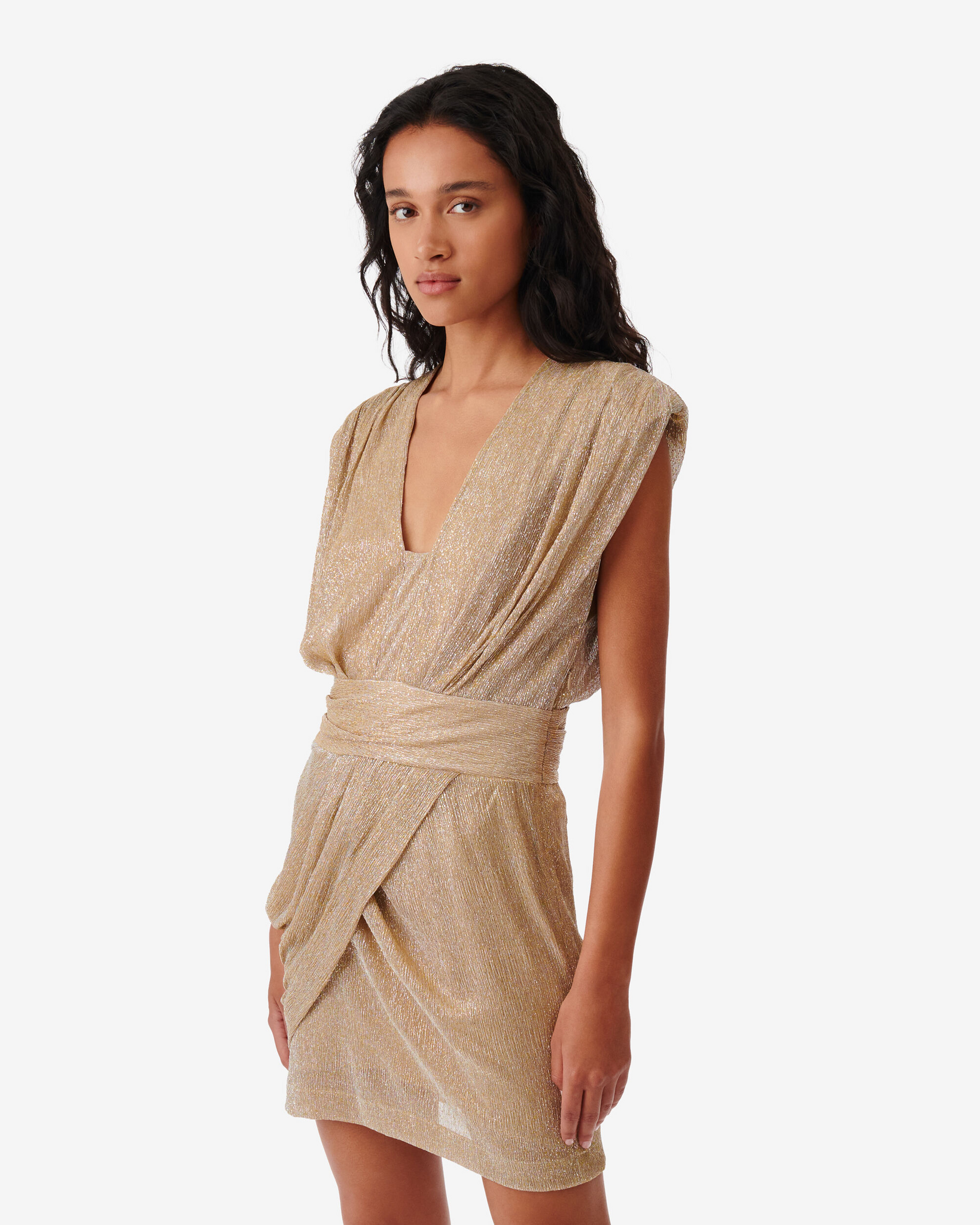 Iro gold deals dress