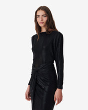 Load image into Gallery viewer, Iro Oceanna Midi Dress in Black
