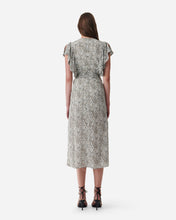 Load image into Gallery viewer, IRO Teline Printed Long Dress in Camel/White
