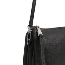 Load image into Gallery viewer, ABRO Cross body bag THREEFOLD in Black
