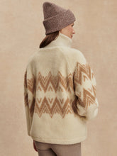 Load image into Gallery viewer, Varley Hendrik Half-Zip Sherpa in Egret
