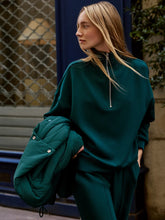 Load image into Gallery viewer, Varley Hawley Half Zip in Ponderosa Pine
